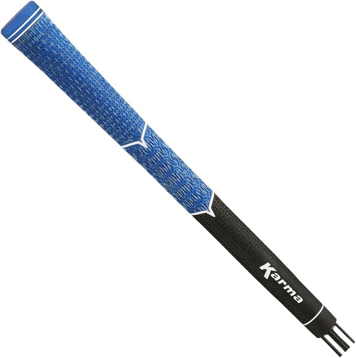 Upgrade Your Golf Grip: Karma V Cord Single in Black/Blue