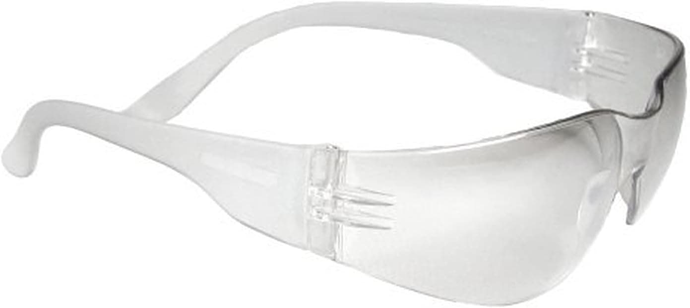 Radians Micro Youth Shooting Glasses - Clear Lens, Clear Frame