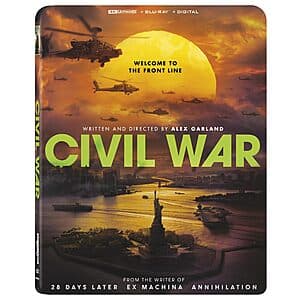 Marvel's Captain America: Civil War (4K UHD + Blu-ray + Digital) for $14