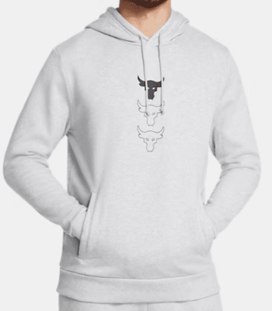 Under Armour Project Rock Rival Fleece Hoodie - 65% Off