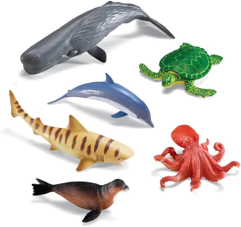 Explore the Deep Blue with Jumbo Ocean Animals