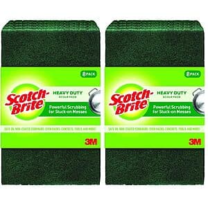 Scotch-Brite Heavy Duty Scour Pads: 2-Pack for $4.45 with Subscription