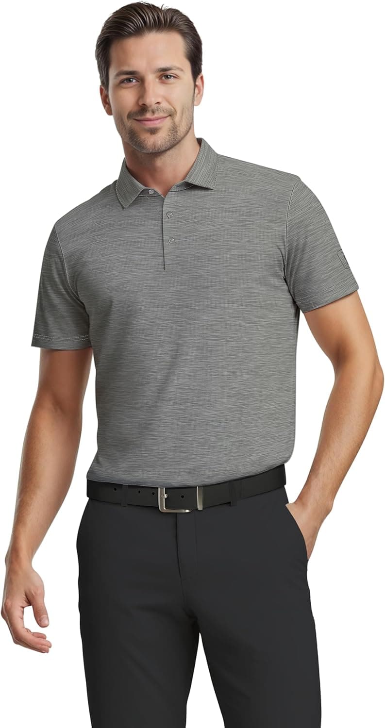 Moisture-Wicking Golf Polo Shirt with 60% Savings