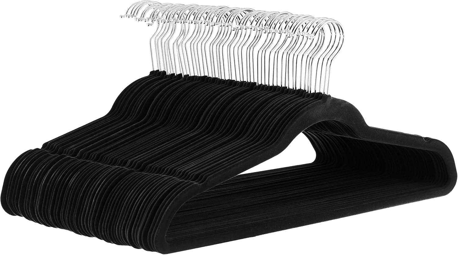 Organize Your Closet with Amazon Basics Velvet Hangers