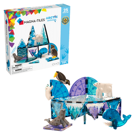 MAGNA-TILES® Arctic Animals 25pc Set, Ages 3+