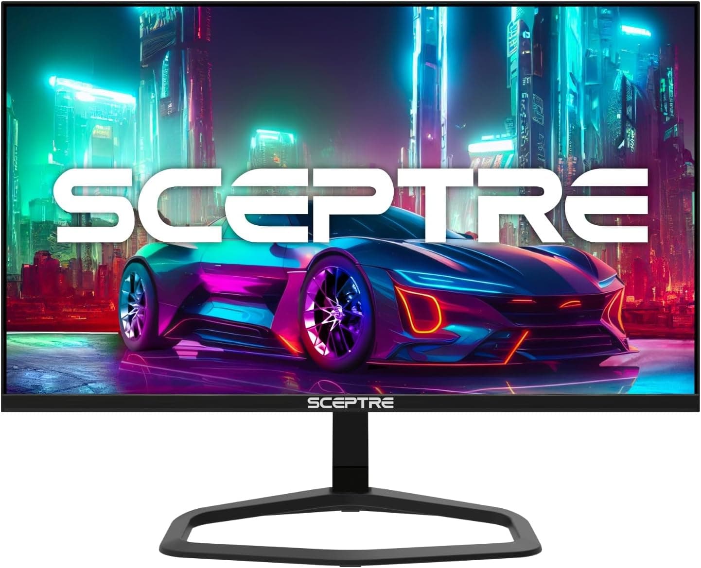 Sceptre New 24.5-inch Gaming Monitor 240+Hz 1ms DisplayPort x2 HDMI x2 100% sRGB AMD FreeSync Premium Build-in Speakers, Machine Black 2025 (E255B-FWD240 Series)
