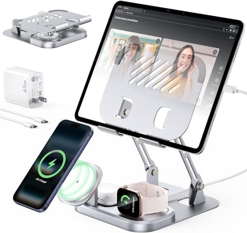 Meifigno 5-in-1 Charging Station for Apple Devices