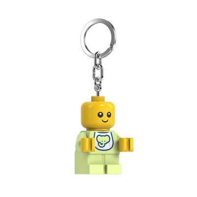 LEGO Minifigures Keychain Light - Baby: Includes Batteries, ABS Material, 1 Minifigure