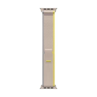 Apple Watch 49mm Yellow/Beige Trail Loop - M/L