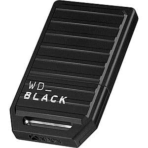 Xbox Series X|S: 2TB WD_BLACK C50 NVMe Storage Expansion Card