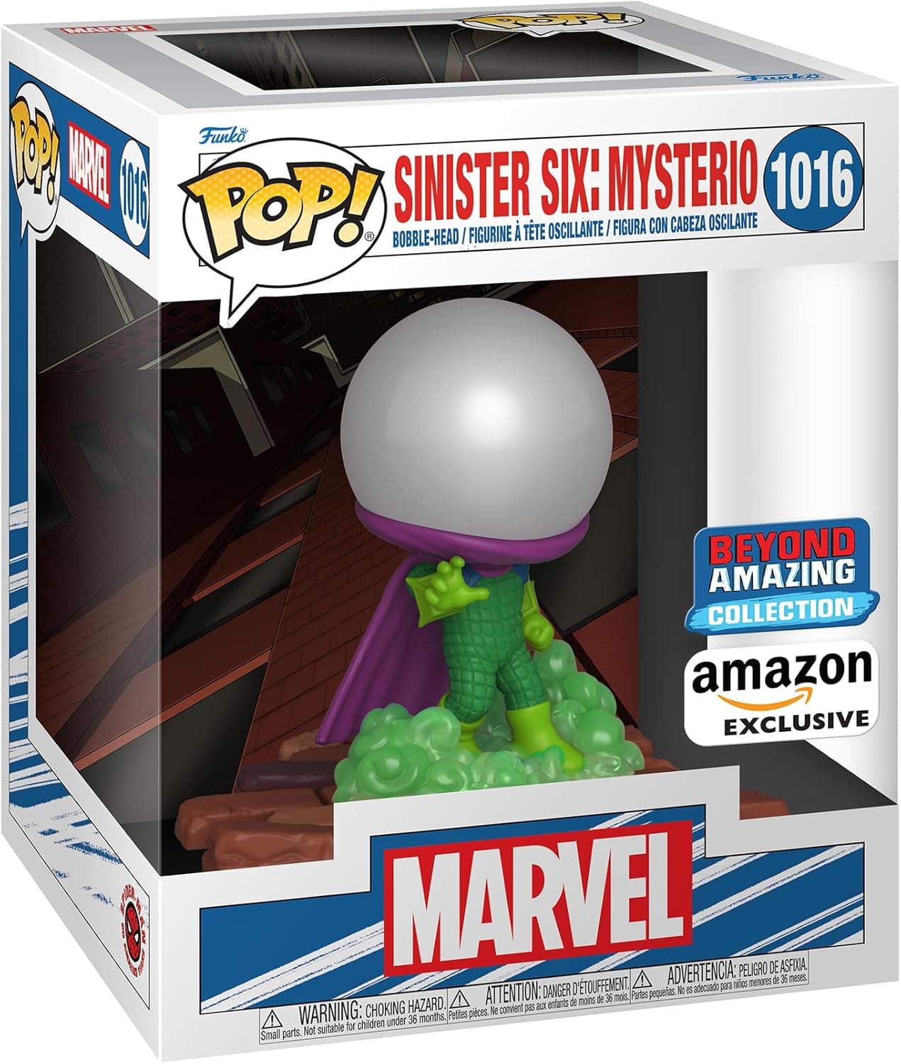 Funko Pop Deluxe: Marvel Sinister 6 - Mysterio Figure