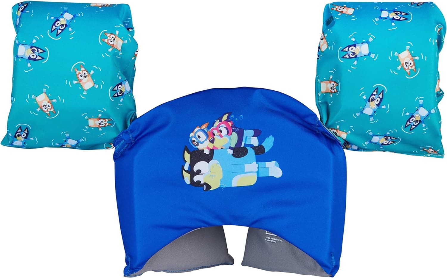 Bluey Swim Trainer: Coast Guard Approved Life Vest for Kids
