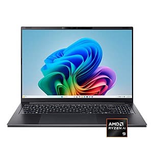 Powerful Acer Swift Go 16 Laptop: Ryzen AI, 32GB DDR5, 1TB SSD