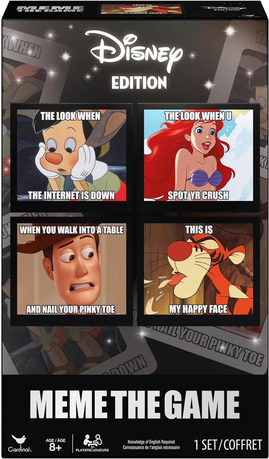 Meme The Game: Disney Version - Funny Card Game for Disney Fans