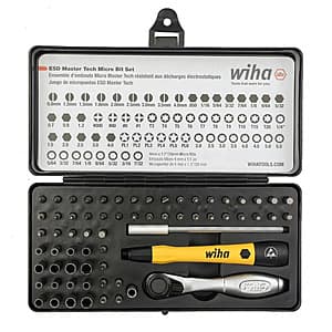 65-Piece ESD-Safe Ratchet and Micro Bits Set for $38.40 + $6.50 Shipping