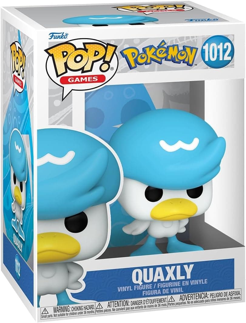 Funko Pop! Pokémon Quaxly Collectible Vinyl Figure