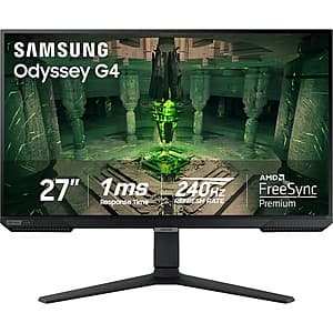 [Open-Box] 27" Samsung Odyssey G40B FHD IPS 240Hz 1ms G-Sync Gaming Monitor from $64 + Free S&H