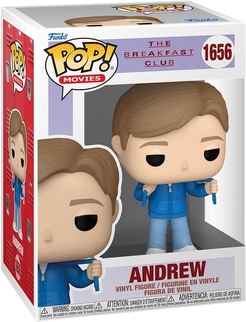 Funko Pop Vinyl Figure: The Breakfast Club's Andrew Clark