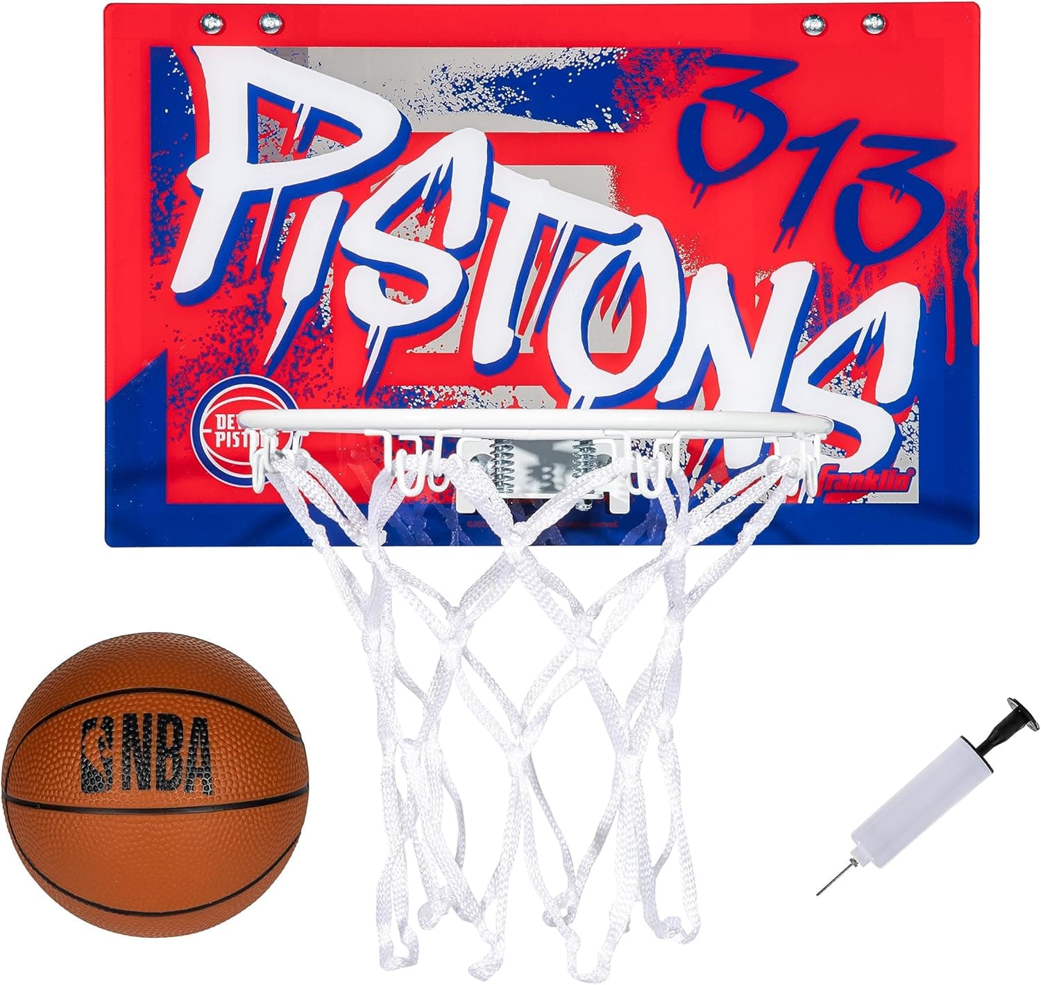 Slam Dunk Fun with the NBA Detroit Pistons Mini Hoop