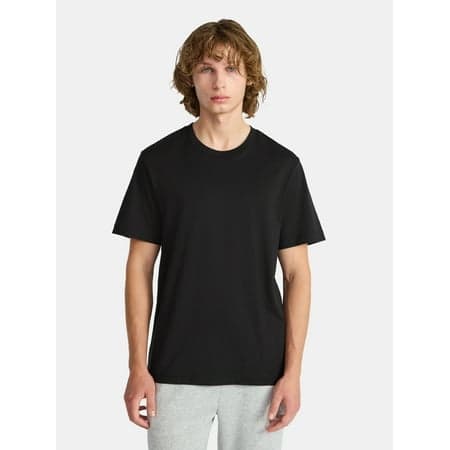 No Boundaries Standard Fit Cotton Tee with Short Sleeves, Men's and Big Men's XS-5XL