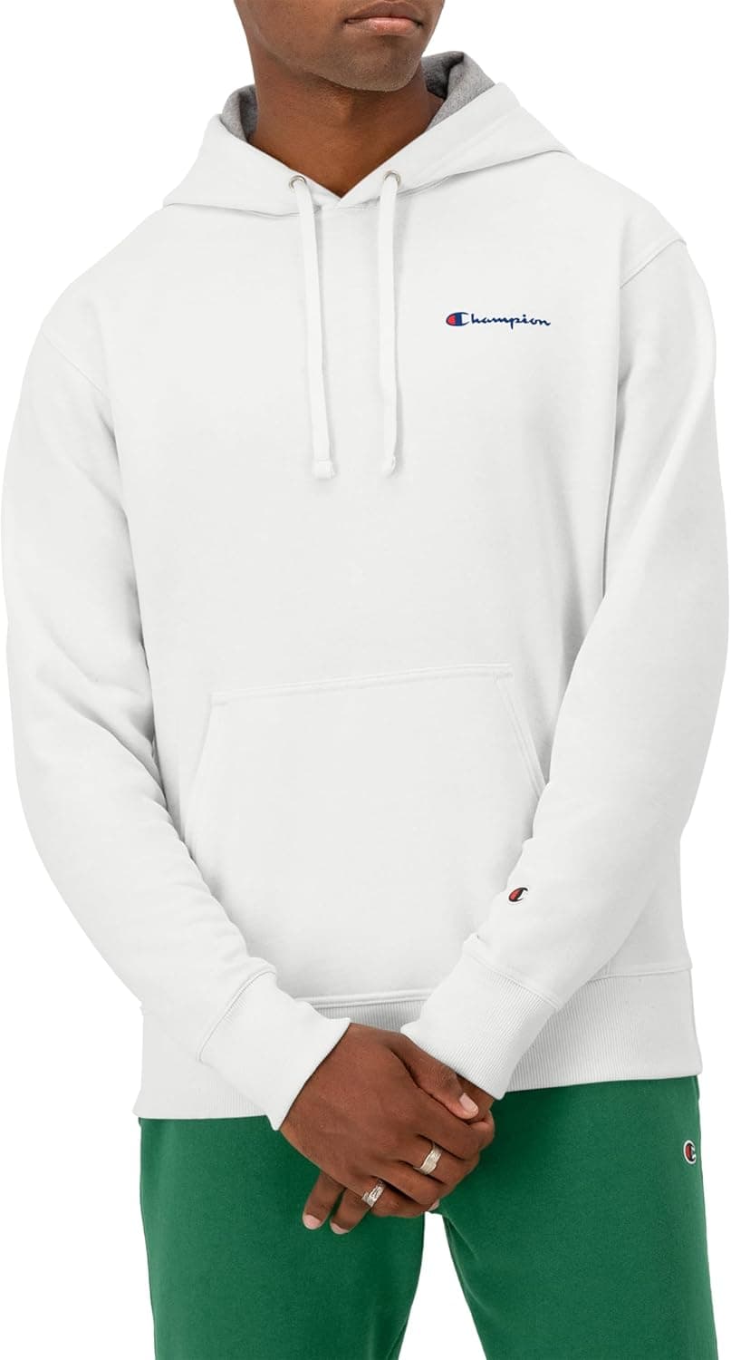 Cozy Champion Hoodie: Soft Fleece for Men at Steep Discount