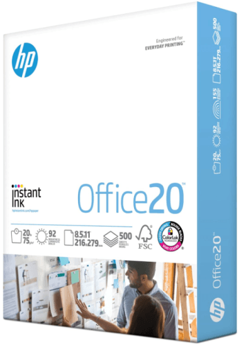 HP Office 20 lb. 8.5" x 11" Copy Printer Paper (500 Sheets) Sellout.woot!