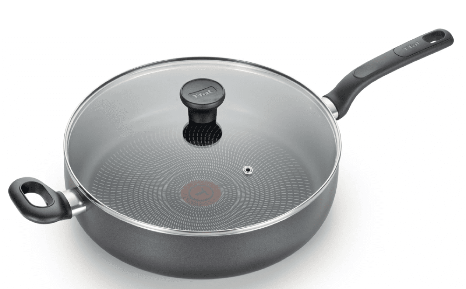 T-fal Easy Care 5-Quart Jumbo Nonstick Cookware w/ Lid Walmart