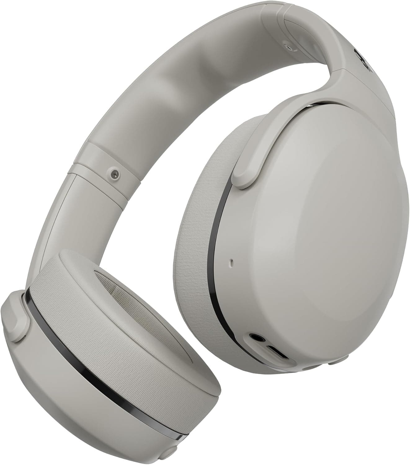 Skullcandy Crusher 540 Active Wireless Bluetooth Headphones with Multi-Sensory Bass, Noise Isolating Over-Ear Fit, Sweat and Water Resistant, 40 Hours Battery, Microphone for iPhone Android - Concrete