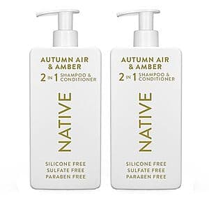 Refresh Your Routine with Native 2-in-1 Shampoo & Conditioner