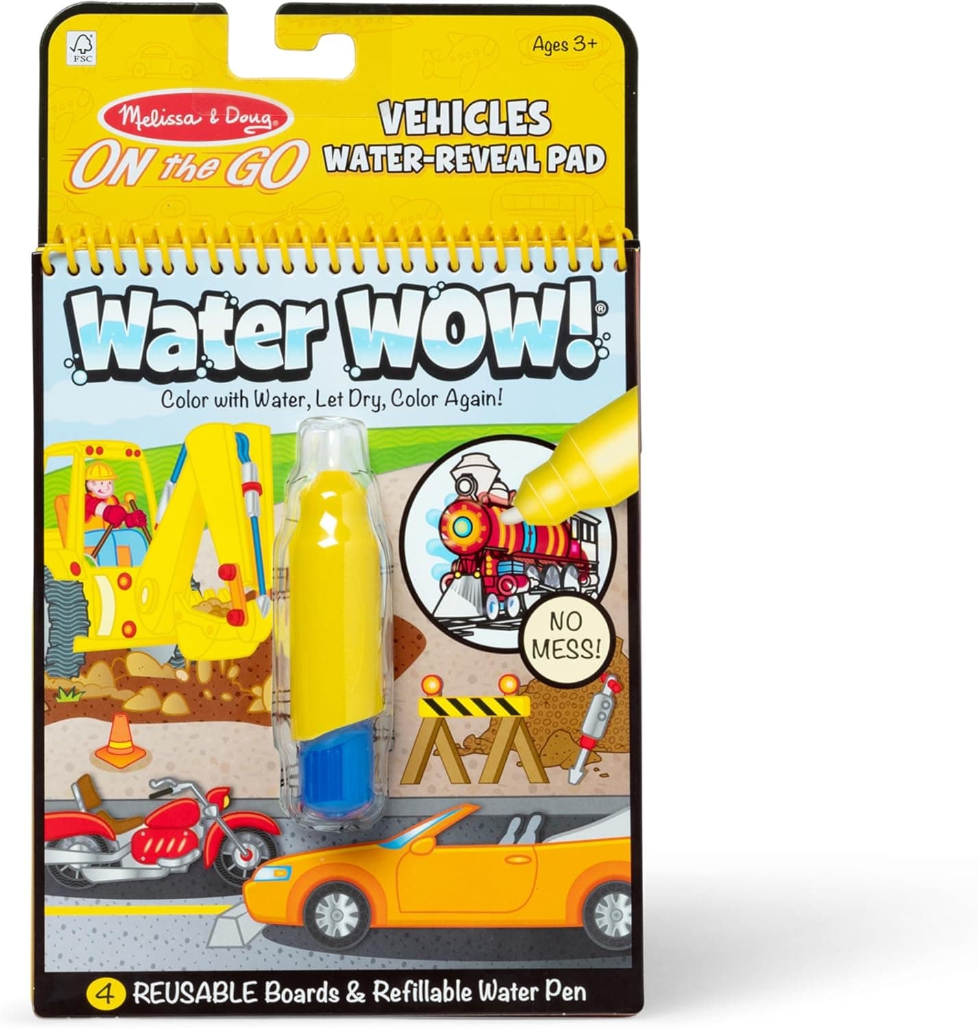 Mess-Free Coloring Fun with Melissa & Doug Water Wow!