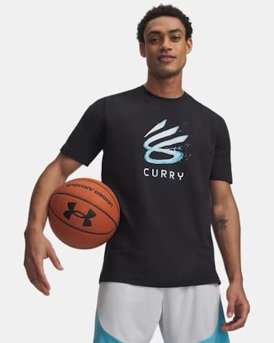 Score 49% Off Under Armour Curry Splash Tee