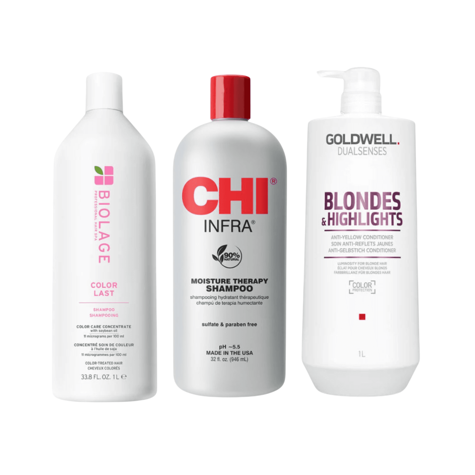 Salon-Quality Hair Care Liters from $14 Today Only