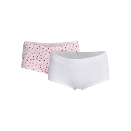 No Boundaries Cotton and Pointelle Boyshort Panties, 3-Pack, Women's XS-XXXL