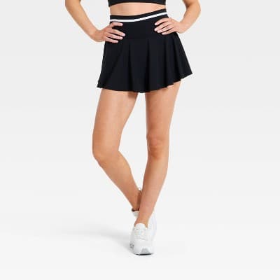 Women's Knit Flowy Skort - JoyLab™ Black XXS