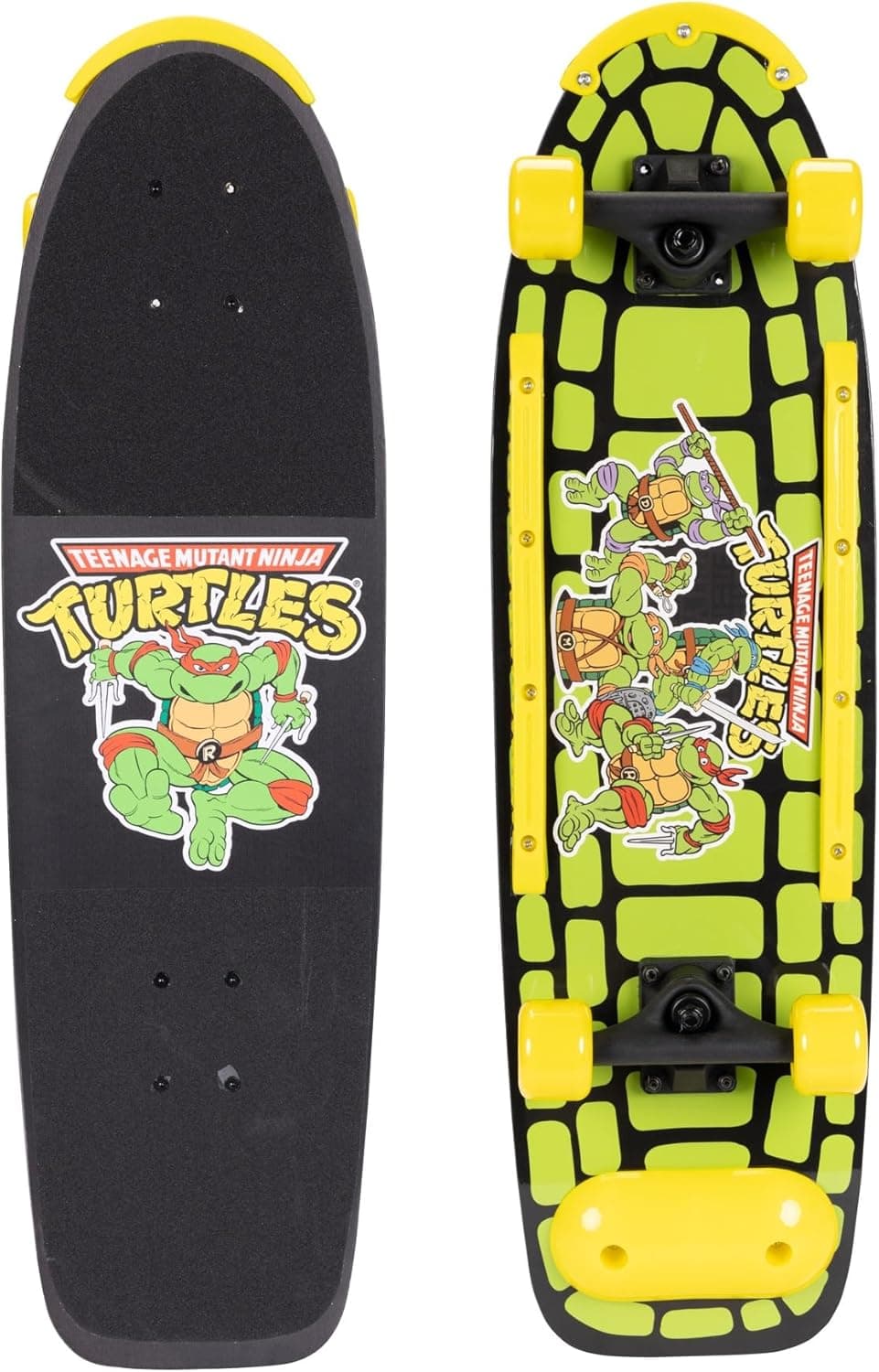 Teenage Mutant Ninja Turtles Kids Skateboard - Vintage Graphics