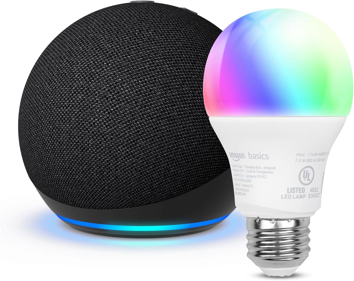 Save on Echo Dot with Smart Bulb Bundle