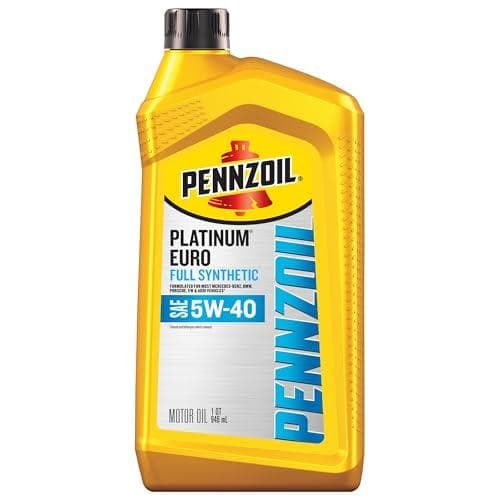 Pennzoil Platinum Euro 5W-40 Synthetic Motor Oil - Amazon Deal