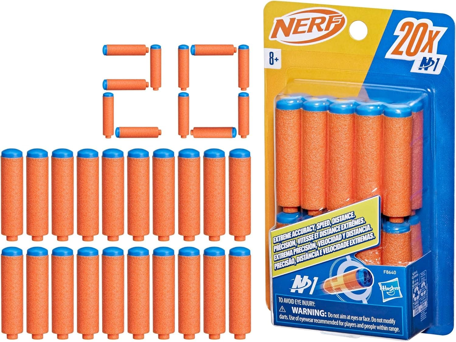 Nerf N Series Darts - Refill Pack with 20 Darts