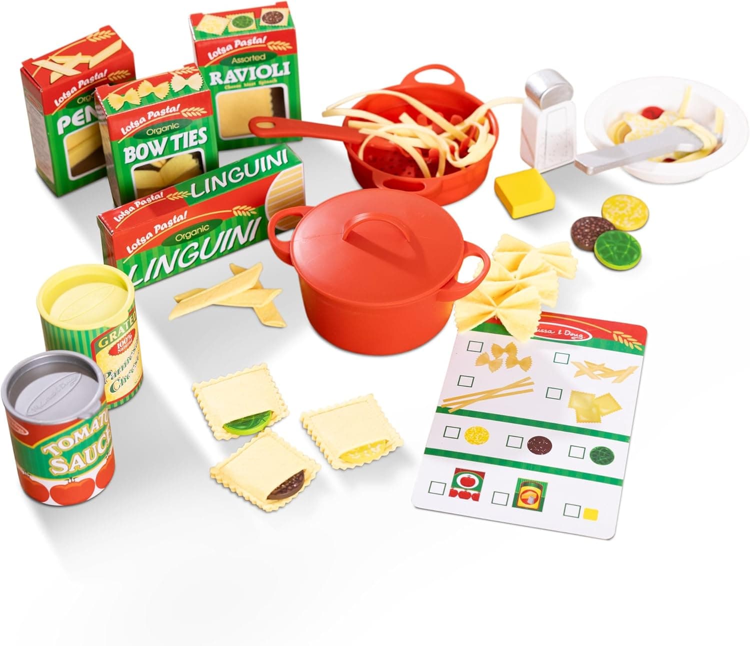 Melissa & Doug Pasta Set: Montessori-Inspired Toys for Kids