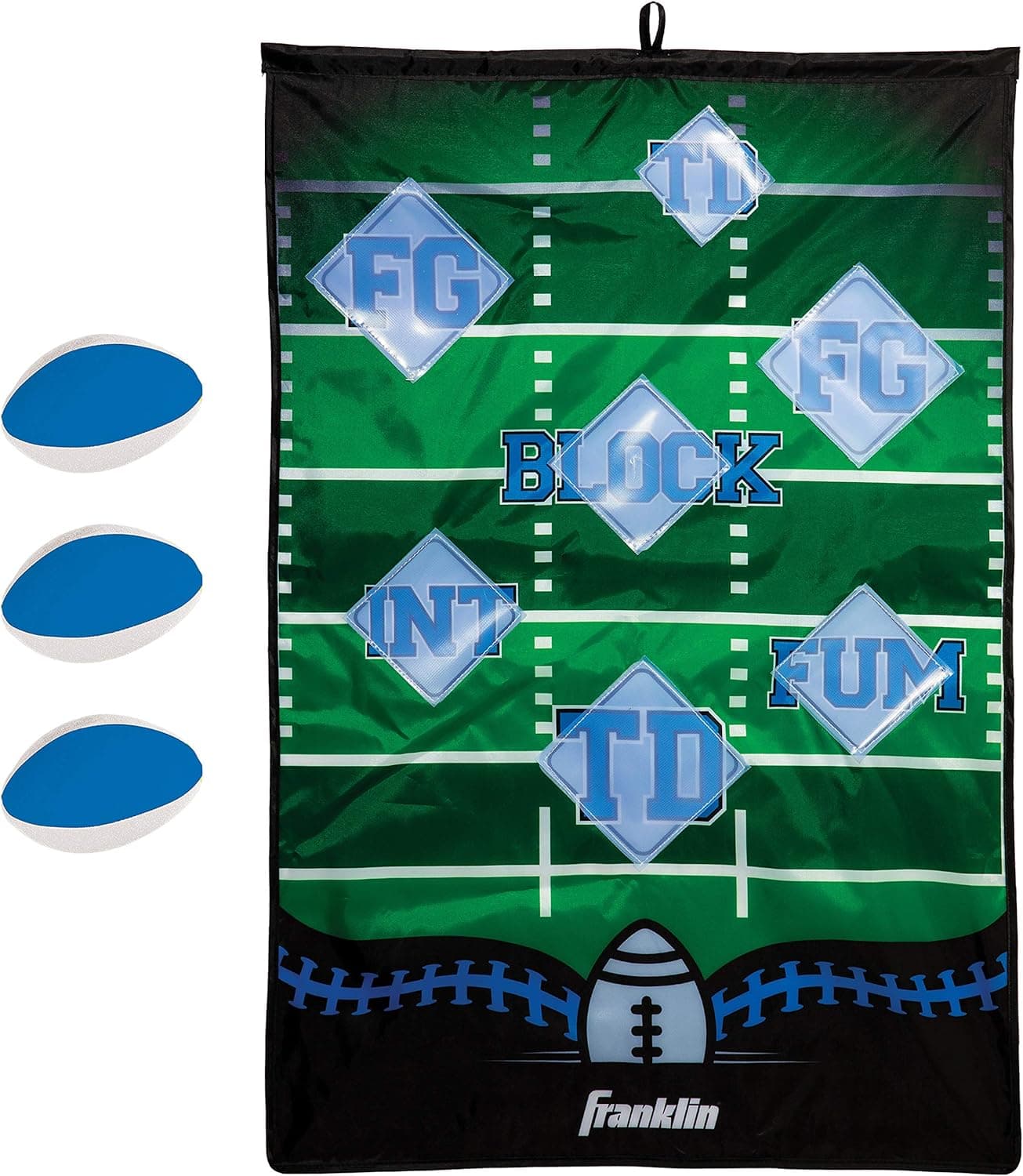 Throw and Score with the Franklin Sports Football Target Toss
