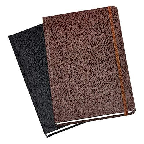 2-Pack of Amazon Basics Shagreen Hardcover Journals