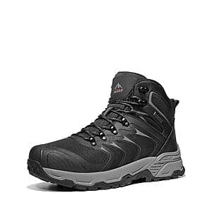Waterproof Hiking Boots for Men: 4 Colors, Great Value