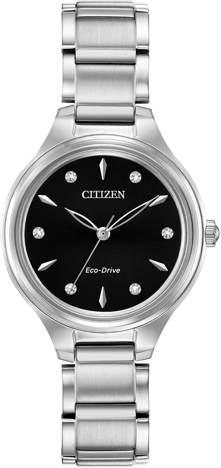 Eco-Friendly Chic: Citizen Women's Stainless Steel Watch