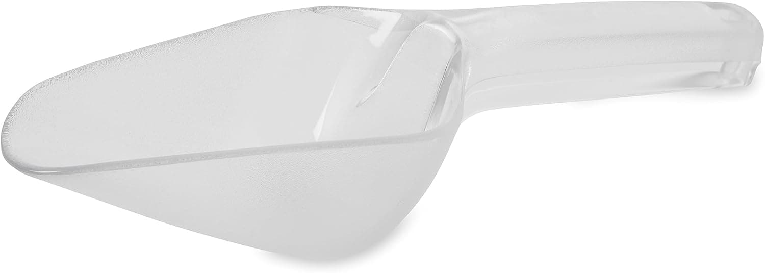 Rubbermaid Ice Scoop: Durable Plastic Utility for Kitchen & Bar