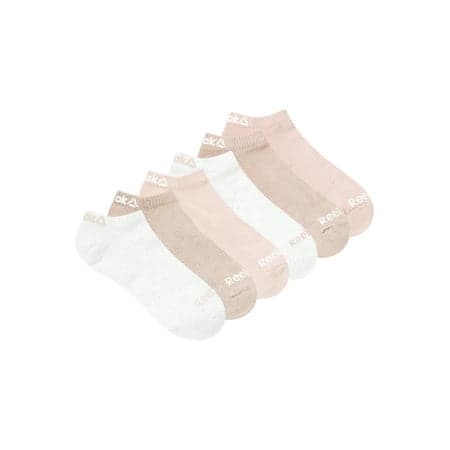 Reebok Performance Cotton Targeted Cushion No Show Socks, 6-Pack