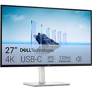 Dell 27 Plus S2725QC 4K 120Hz 0.03ms FreeSync Premium IPS Monitor