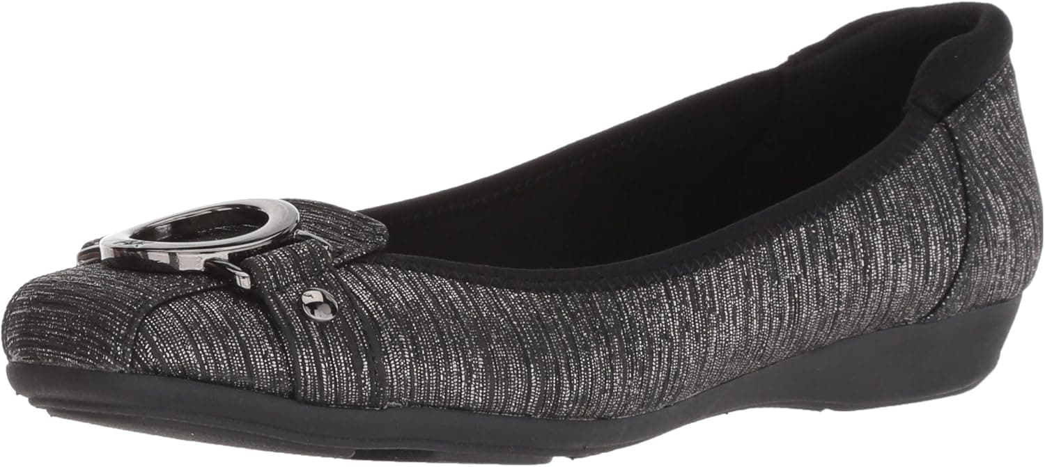 Save Big on Anne Klein Sport Umeko Pewter Shoes