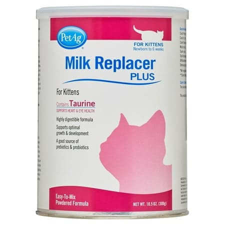 PetAg Milk Replacer Plus for Kittens and Cats, 10.5 oz