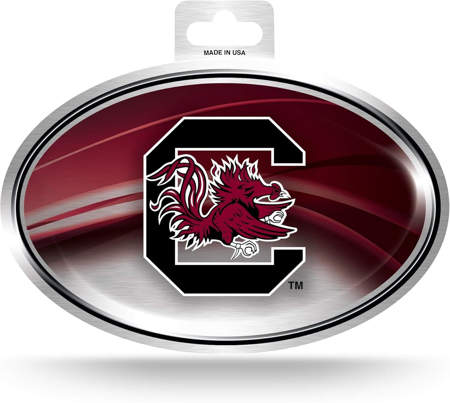 Save 30% on NCAA South Carolina Fighting Gamecocks Metallic Sticker