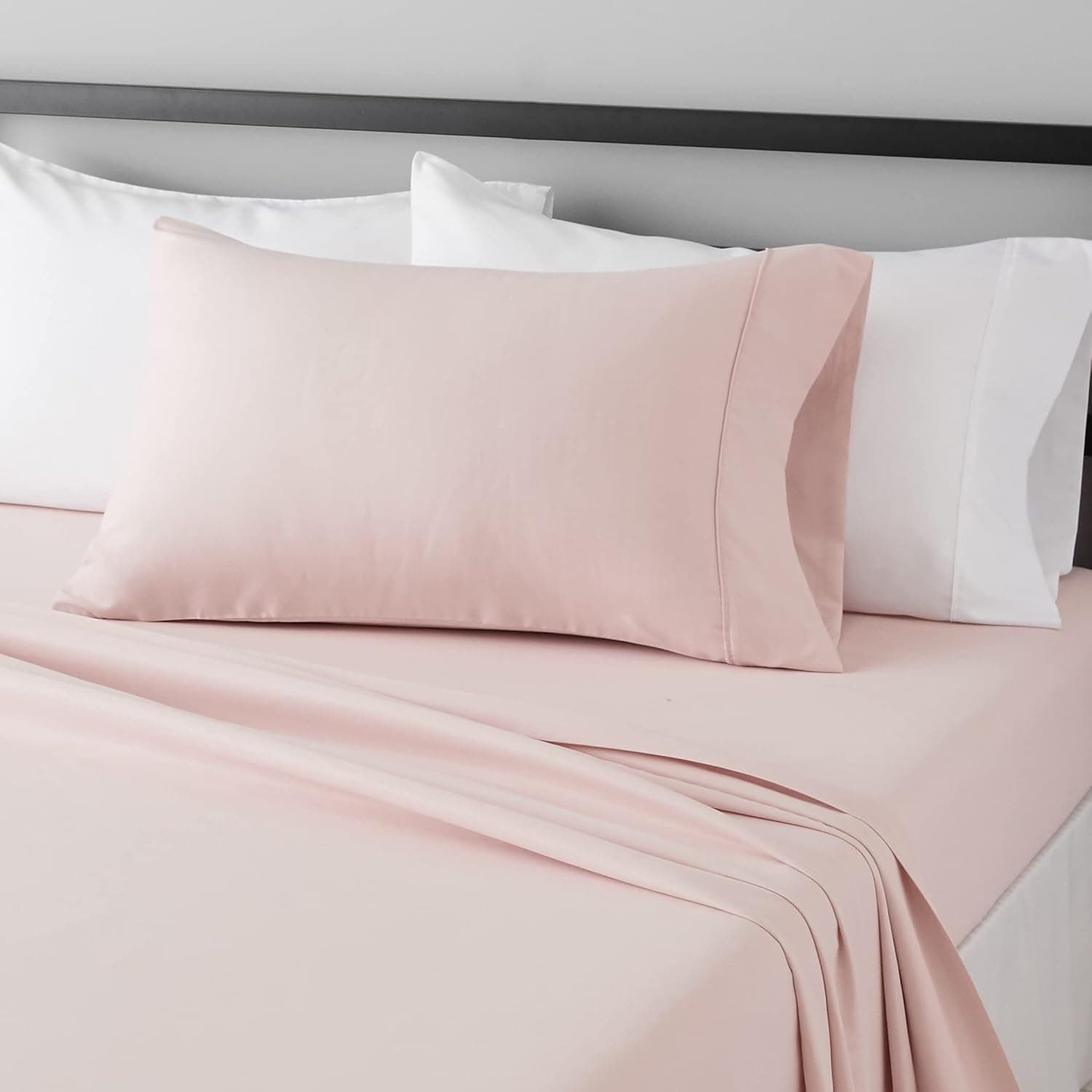 Luxuriously Soft Bedding Set: Amazon Basics Microfiber Sheets